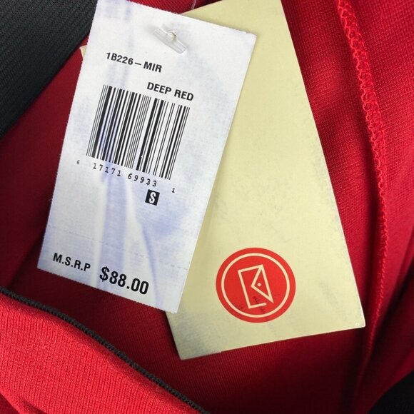 Casual Corner by Green Envelope Women's NWT Red Knit Stretch Career Skirt‎ S/W27 - Picture 8 of 9